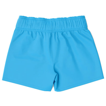 Boys Sky Blue Quick Drying Swim Trunks