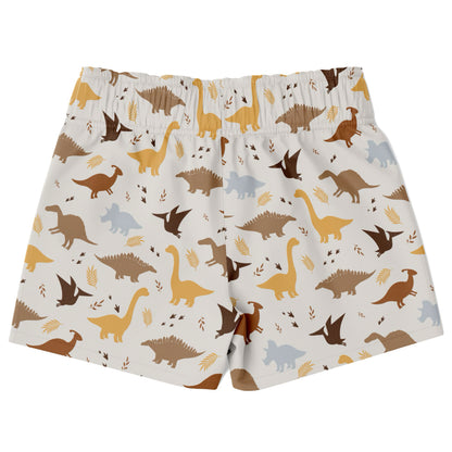 Boys Dinosaur Quick Drying Swim Trunks