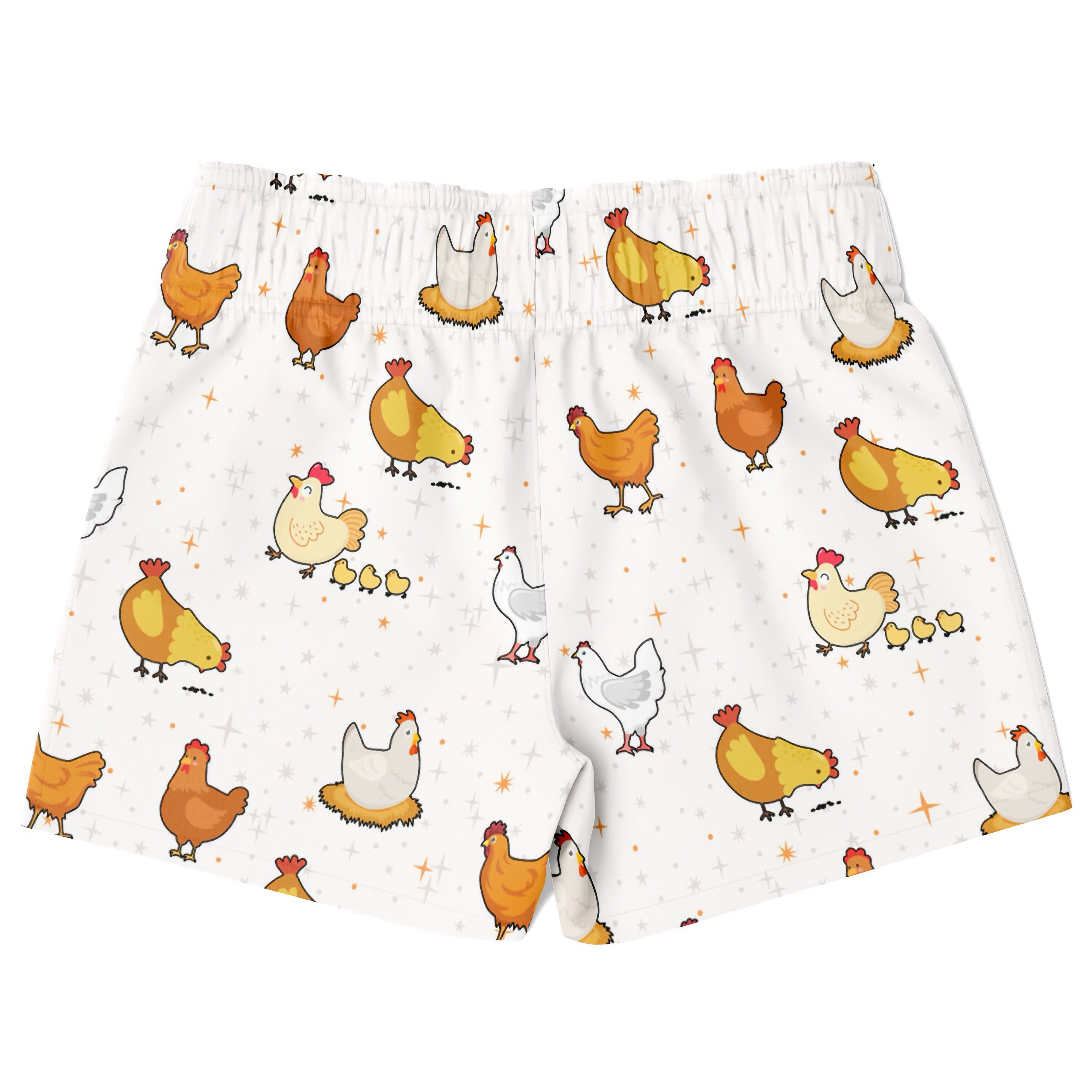 Boys Chicken Pattern Quick Drying Swim Trunks