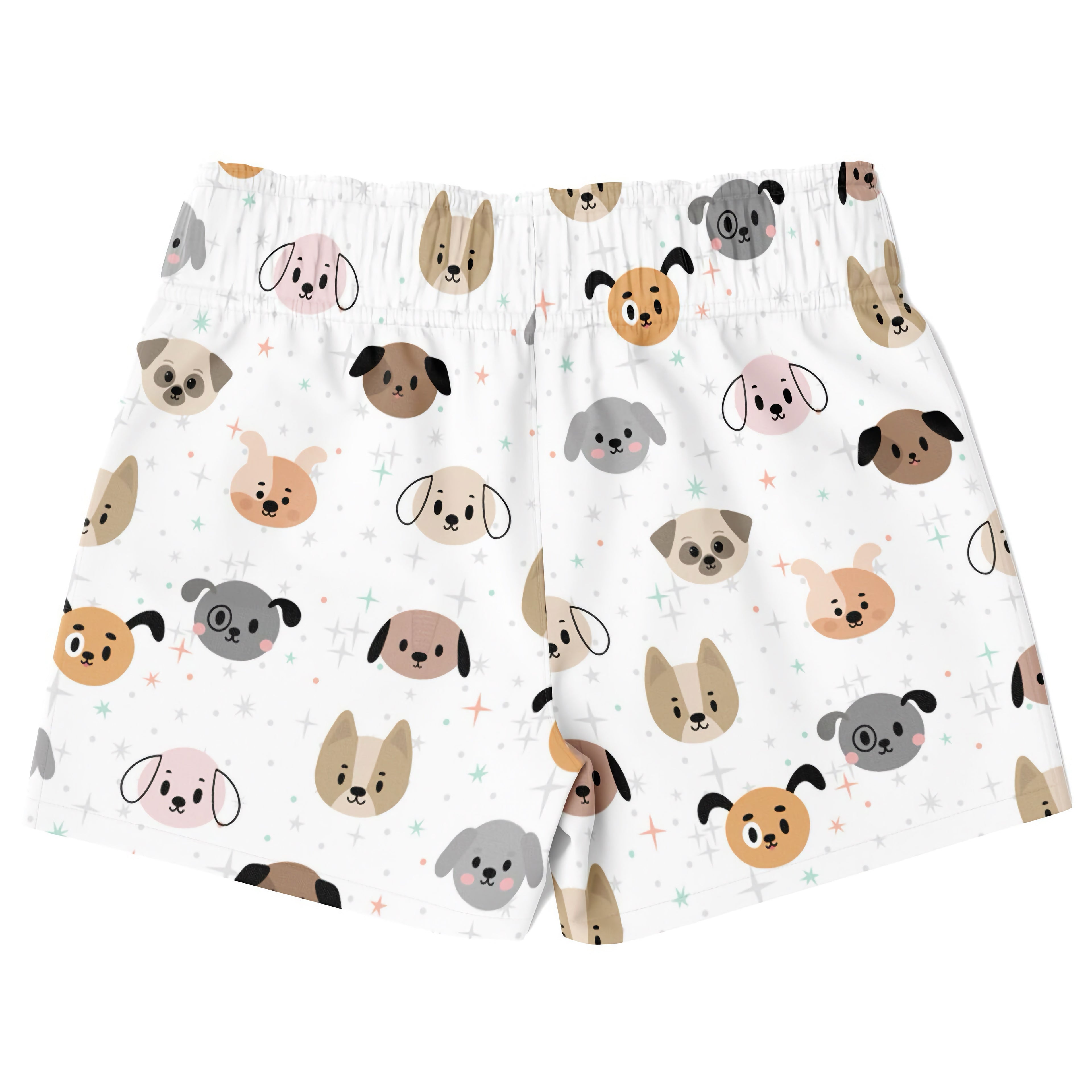 Boys Dog Face Quick Drying Swim Trunks