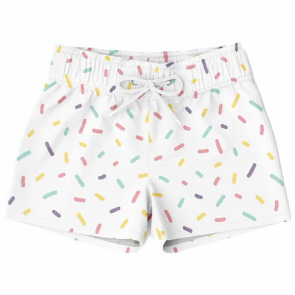 Boys Colorful Sprinkles Quick Drying Swim Trunks
