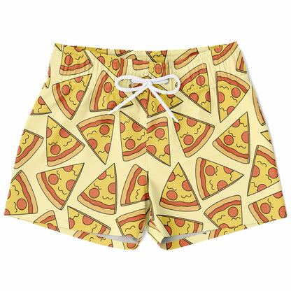 Boys Pizza Slice Quick Drying Swim Trunks