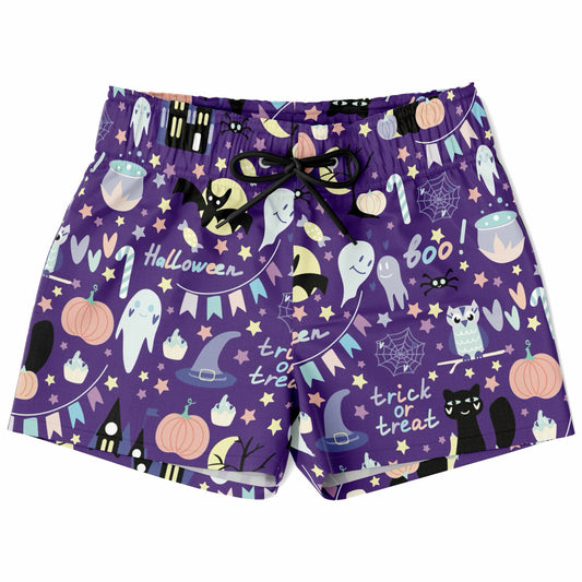 Boys Spooky Halloween Quick Drying Swim Trunks