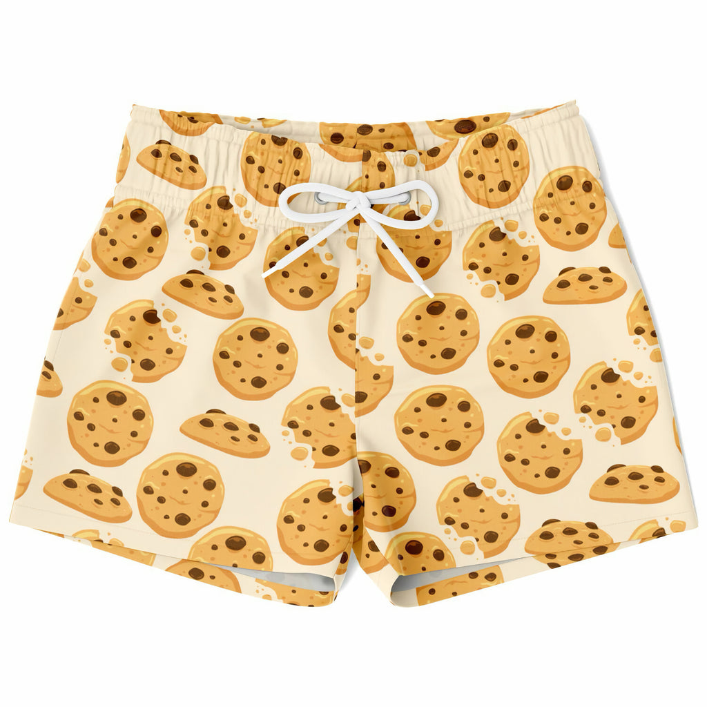 Boys Chocolate Chip Cookies Quick Drying Swim Trunks