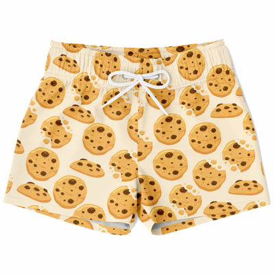 Boys Chocolate Chip Cookies Quick Drying Swim Trunks