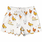 Boys Chicken Pattern Quick Drying Swim Trunks