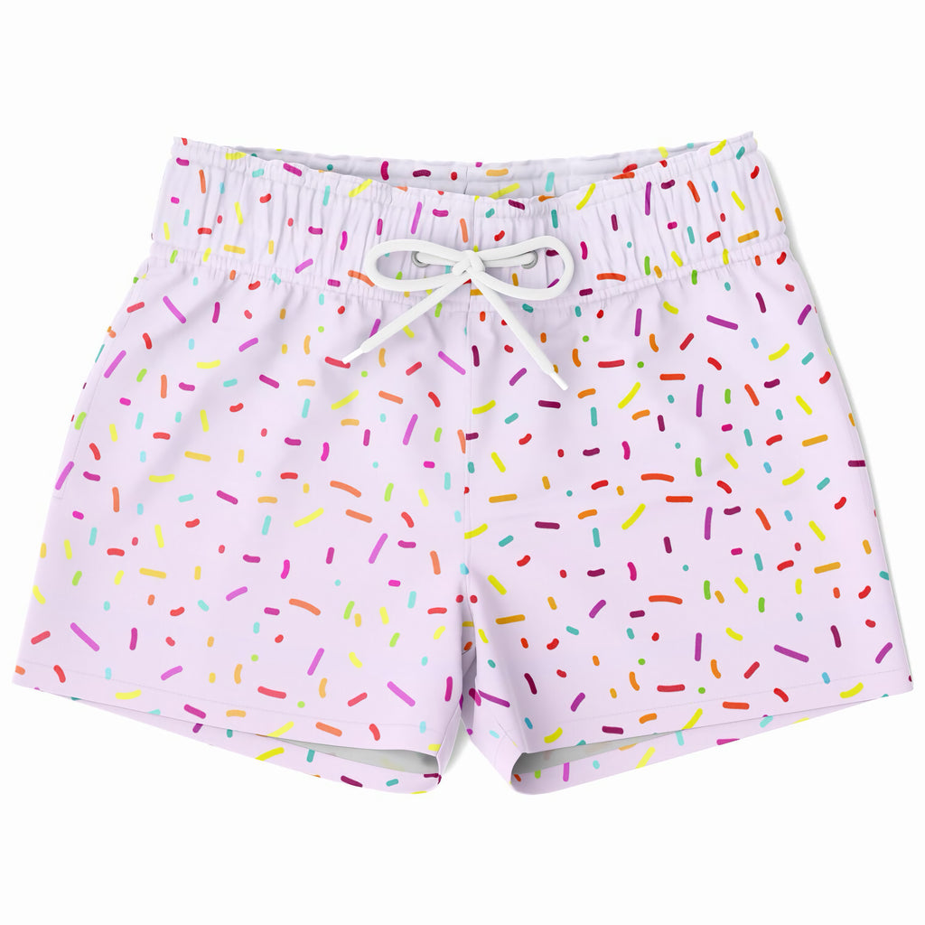 Boys Colorful Sprinkles Quick Drying Swim Trunks