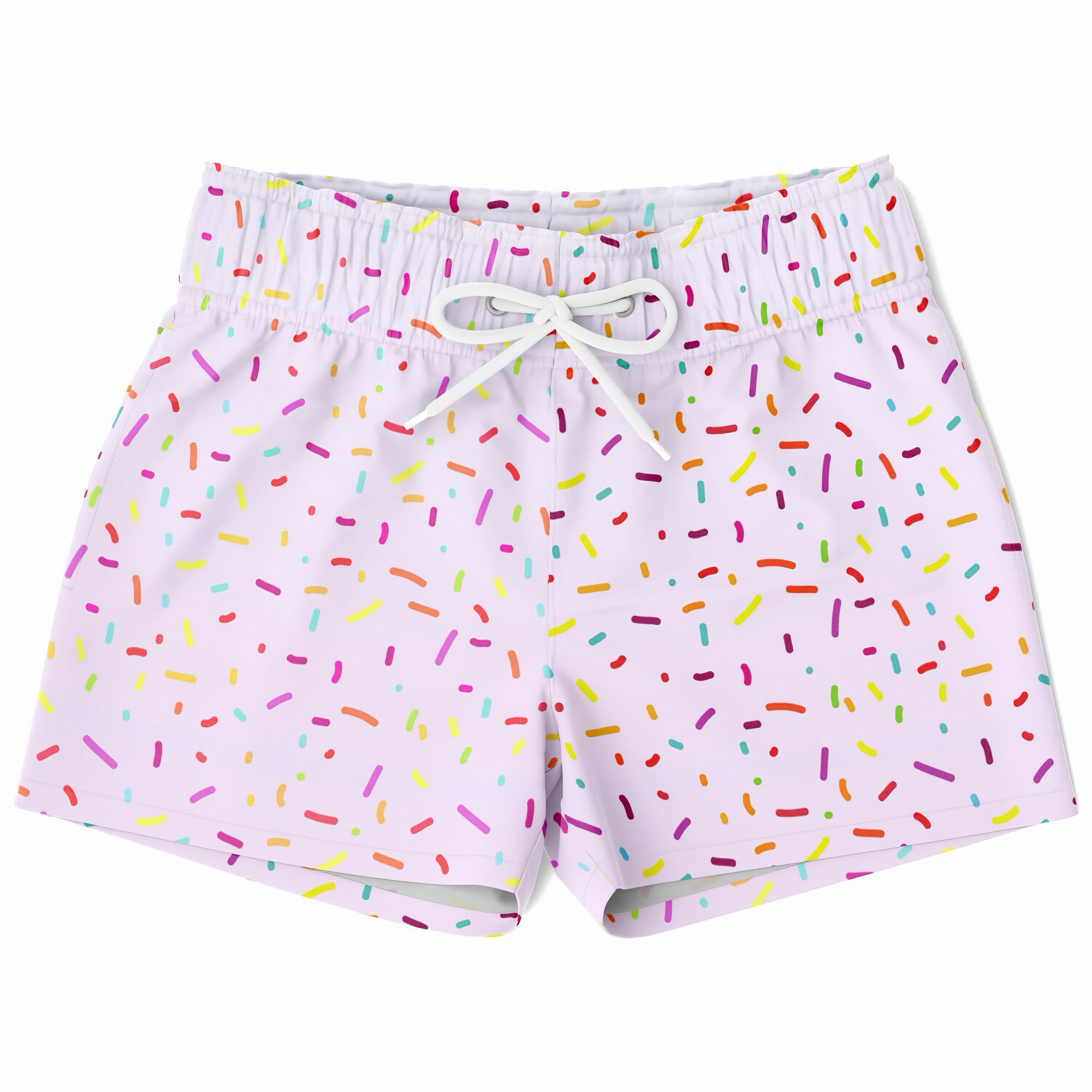 Boys Colorful Sprinkles Quick Drying Swim Trunks