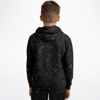 Kids Realistic Constellations Hoodie – Cozy Cotton Fleece or Lightweight Sports Fabric