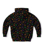 Kids Halloween Bat Hoodie – Cozy Cotton Fleece or Lightweight Sports Fabric