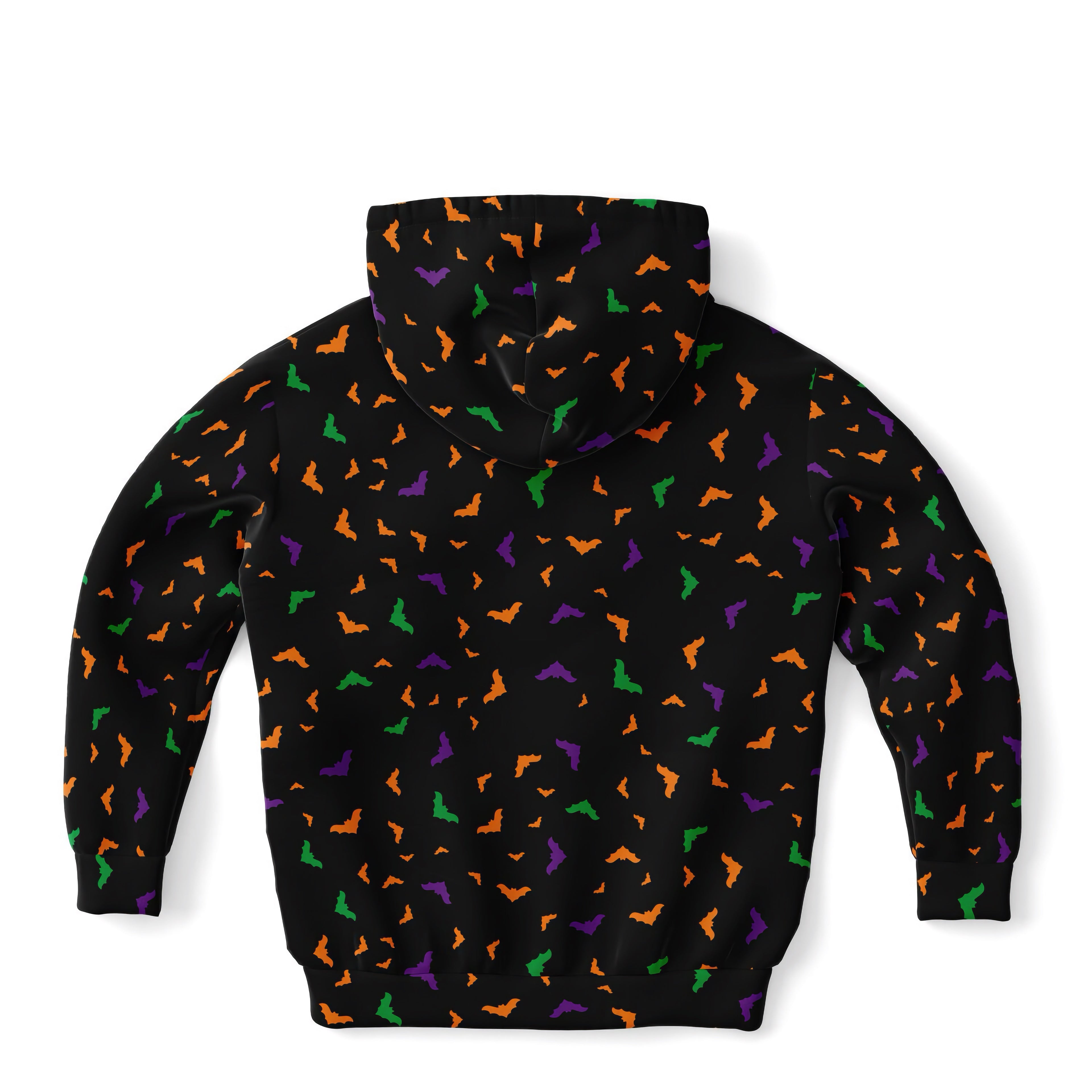 Kids Halloween Bat Hoodie – Cozy Cotton Fleece or Lightweight Sports Fabric