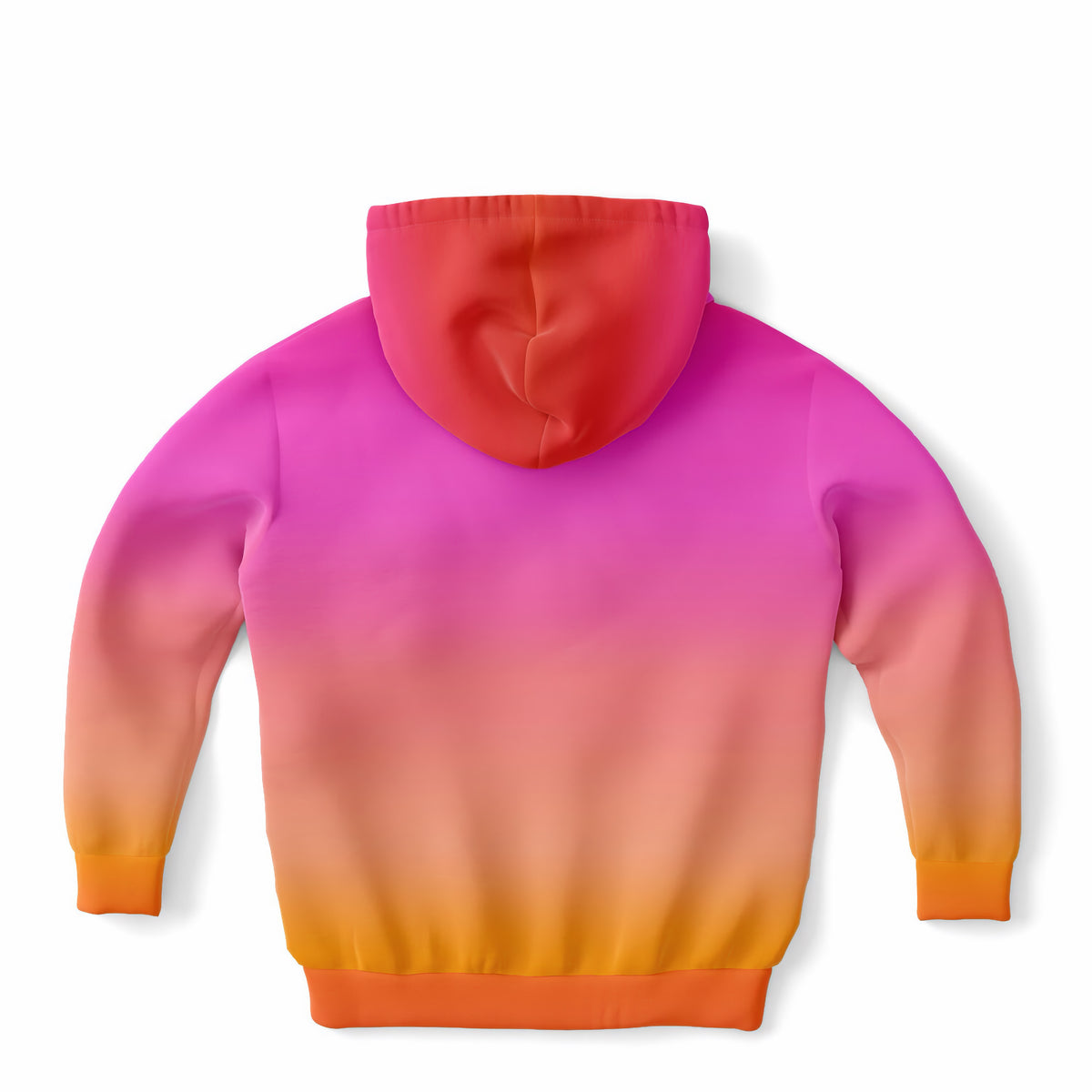 Kids Sunset Ombre Hoodie – Ultra Comfy & Stretchy, Cozy Fleece or Lightweight Sports Fabric, Double-Layer Hood & Kangaroo Pocket
