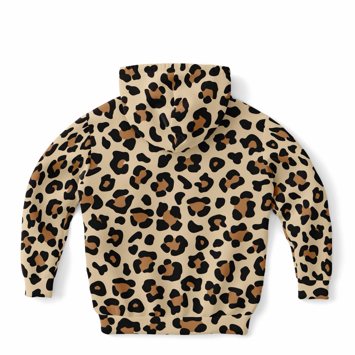 Kids Leopard Print Hoodie – Ultra Comfy & Stretchy, Cozy Fleece or Lightweight Sports Fabric, Double-Layer Hood & Kangaroo Pocket