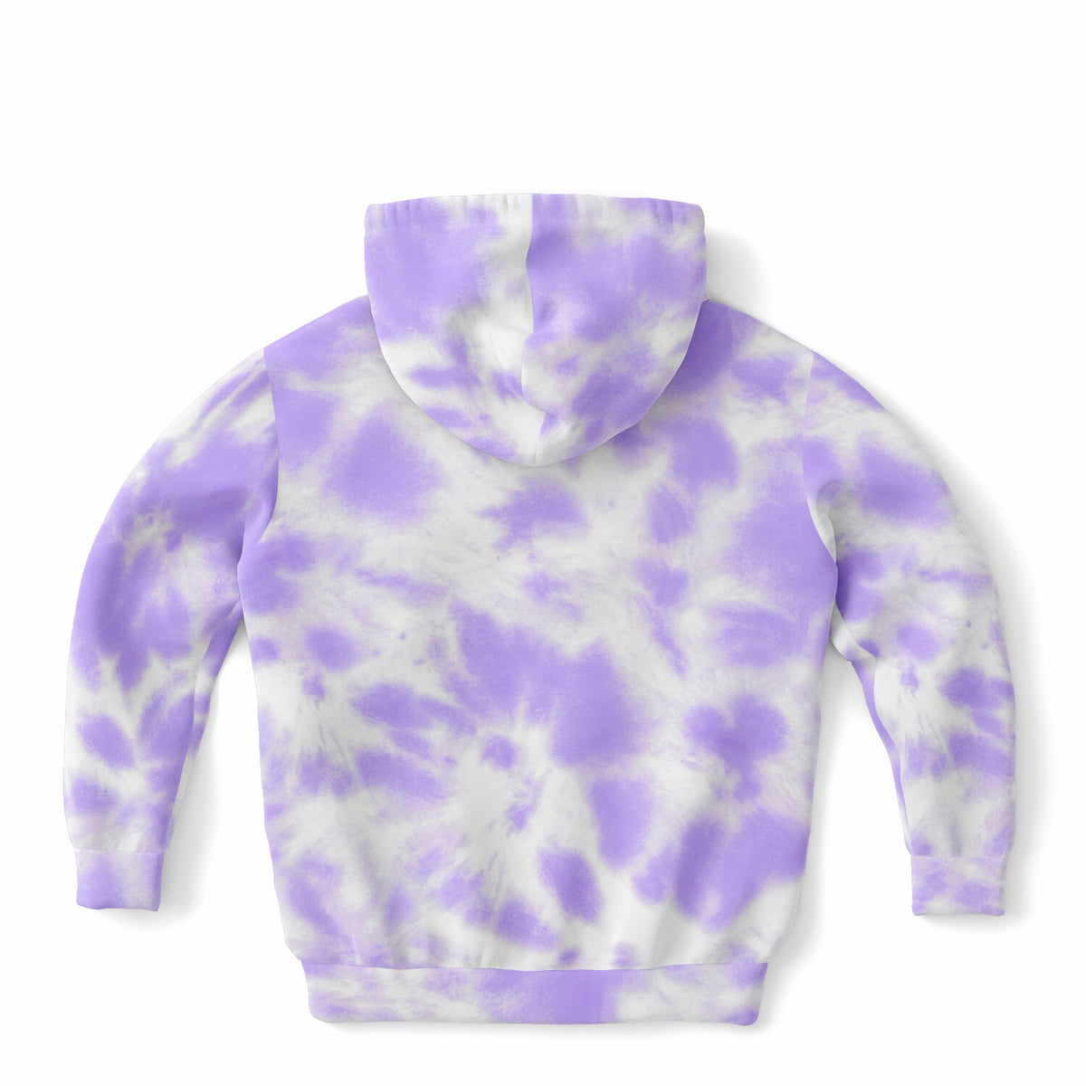 Girls Purple Tie Dye Hoodie – Ultra Comfy & Stretchy, Cozy Fleece or Lightweight Sports Fabric, Double-Layer Hood & Kangaroo Pocket