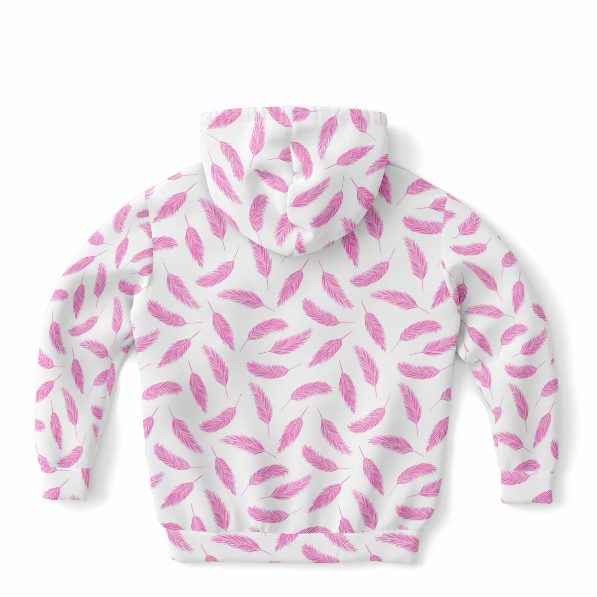 Kids Pink Flamingo Hoodie – Ultra Comfy & Stretchy, Cozy Fleece or Lightweight Sports Fabric, Double-Layer Hood & Kangaroo Pocket