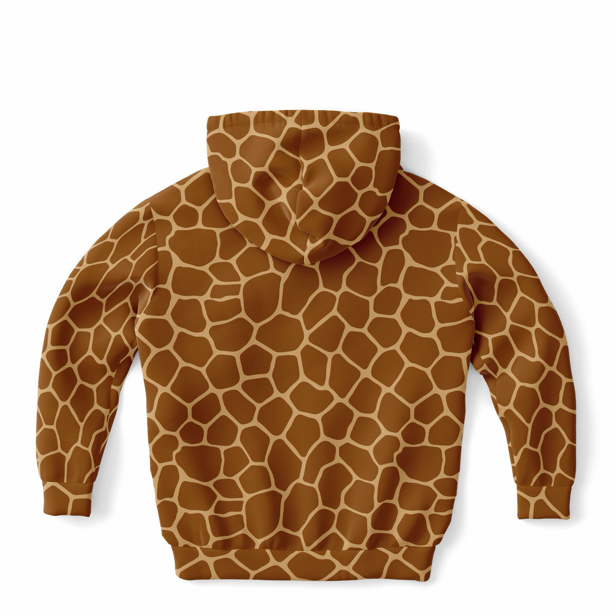 Kids Giraffe Print Hoodie – Ultra Comfy & Stretchy, Cozy Fleece or Lightweight Sports Fabric, Double-Layer Hood & Kangaroo Pocket