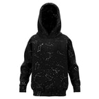 Kids Realistic Constellations Hoodie – Cozy Cotton Fleece or Lightweight Sports Fabric