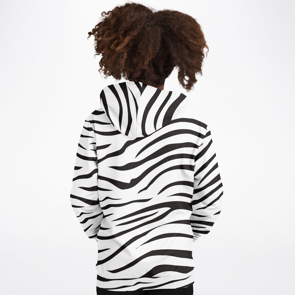 Kids Zebra Print Hoodie – Ultra Comfy & Stretchy, Cozy Fleece or Lightweight Sports Fabric, Double-Layer Hood & Kangaroo Pocket