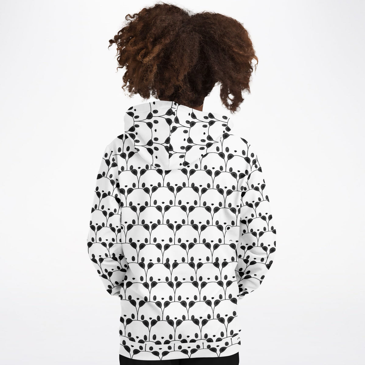 Kids Panda Face Hoodie – Ultra Comfy & Stretchy, Cozy Fleece or Lightweight Sports Fabric, Double-Layer Hood & Kangaroo Pocket