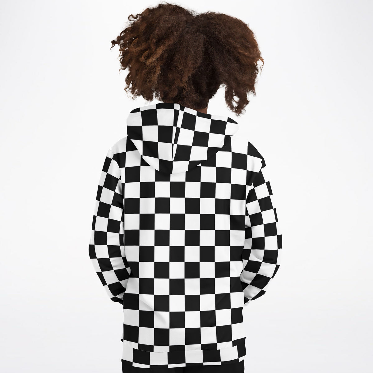Kids Checkered Hoodie – Ultra Comfy & Stretchy, Cozy Fleece or Lightweight Sports Fabric, Double-Layer Hood & Kangaroo Pocket