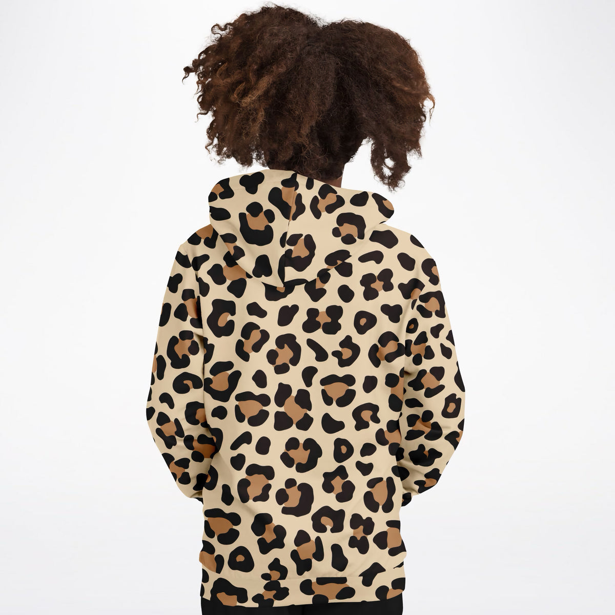 Kids Leopard Print Hoodie – Ultra Comfy & Stretchy, Cozy Fleece or Lightweight Sports Fabric, Double-Layer Hood & Kangaroo Pocket