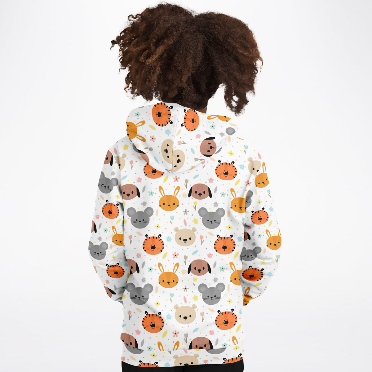 Kids Animal Themed Hoodie – Ultra Comfy & Stretchy, Cozy Fleece or Lightweight Sports Fabric, Double-Layer Hood & Kangaroo Pocket