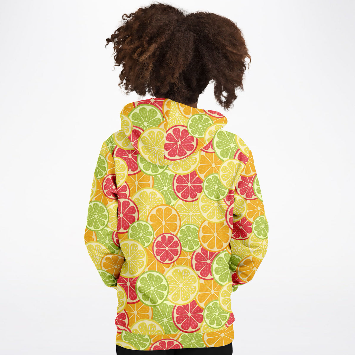 Kids Citrus Fruit Hoodie – Ultra Comfy & Stretchy, Cozy Fleece or Lightweight Sports Fabric, Double-Layer Hood & Kangaroo Pocket