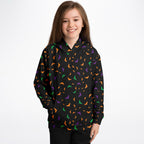 Kids Halloween Bat Hoodie – Cozy Cotton Fleece or Lightweight Sports Fabric