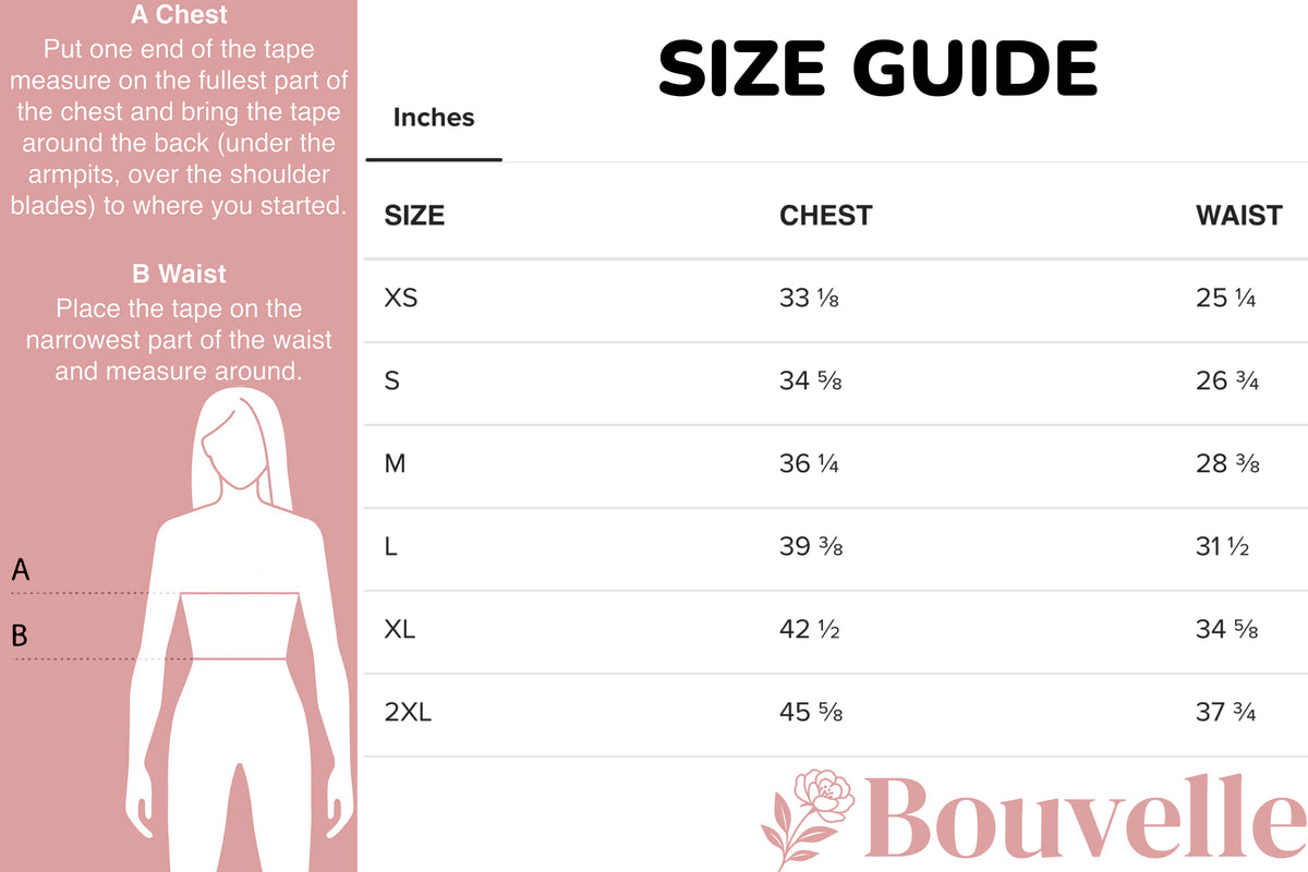 Size guide for Women's Purple Corgi Dog T-Shirt – Soft Stretch Jersey Tee