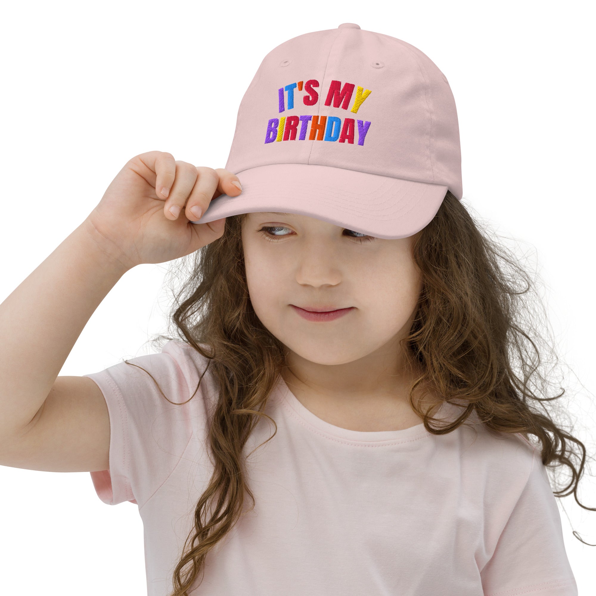 Kids "It's My Birthday" Adjustable Baseball Cap