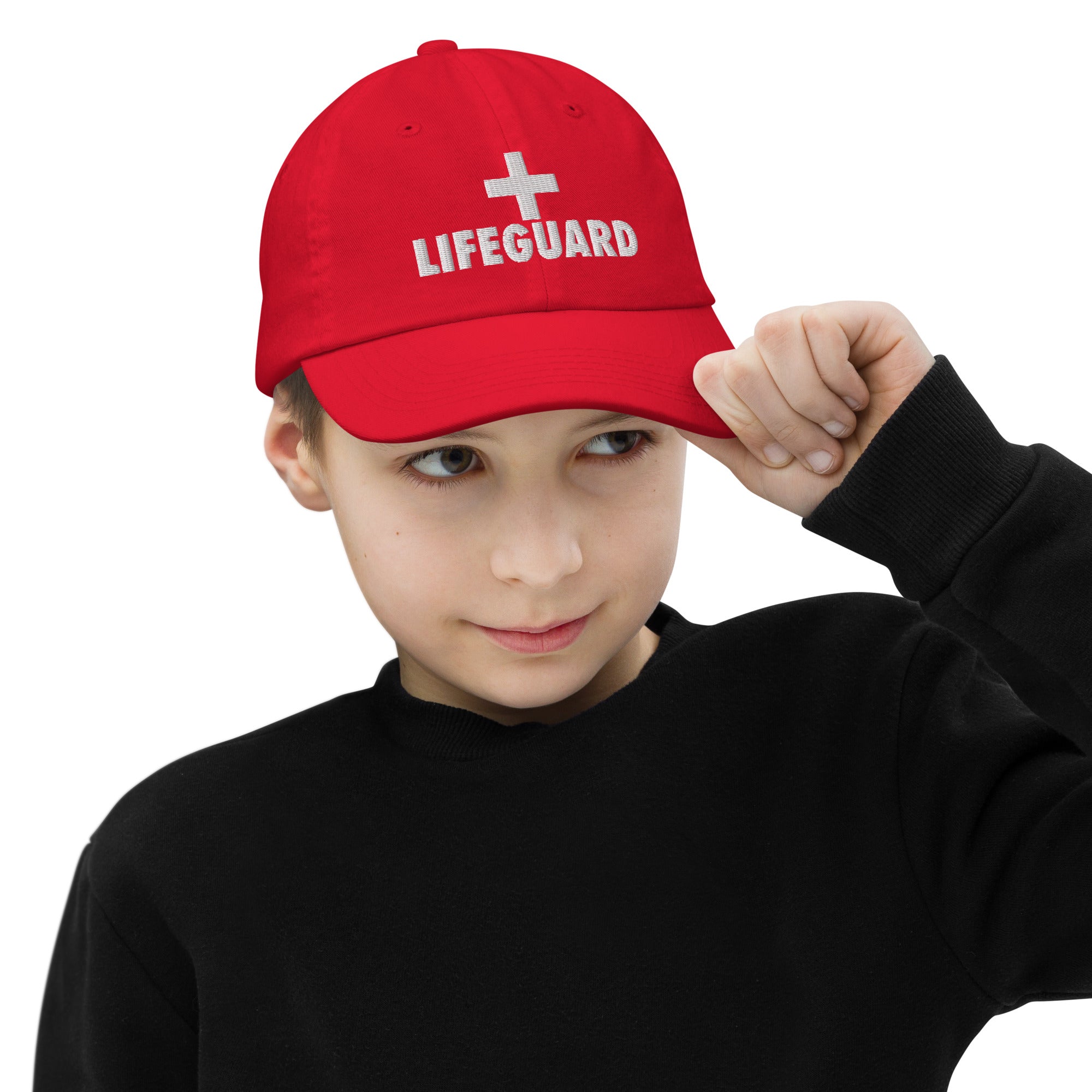 Kids Lifeguard Adjustable Baseball Cap