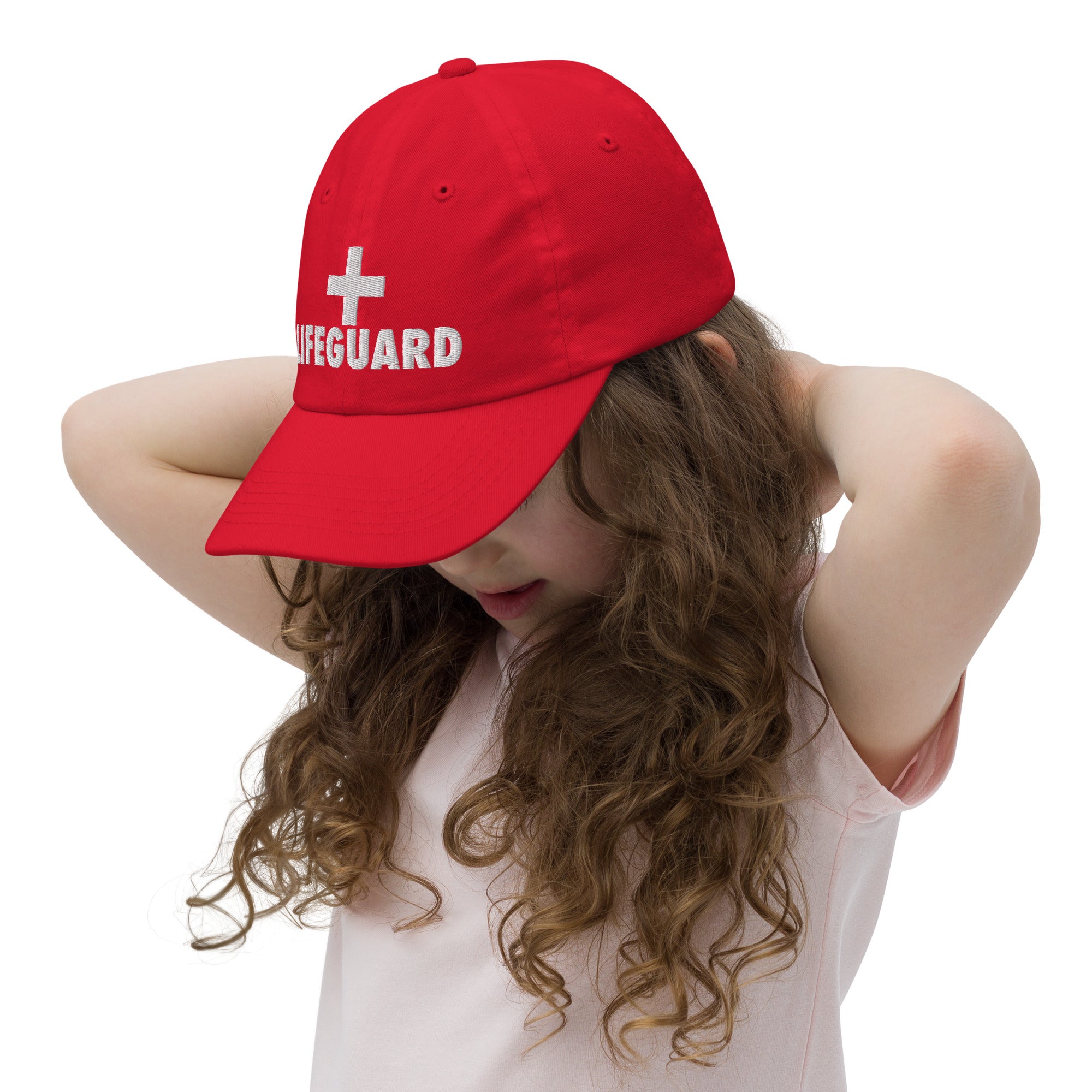 Kids Lifeguard Adjustable Baseball Cap